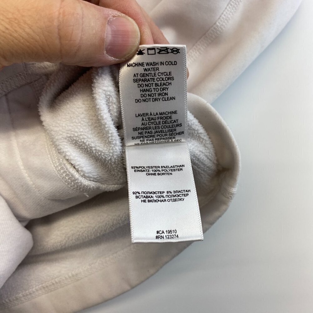 Lole Women's White Zip Front Hooded Long Sleeve Athletic Jacket Size M #1149 - Picture 9 of 16
